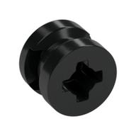 Wheel 8 x 6 with Slot (Black)