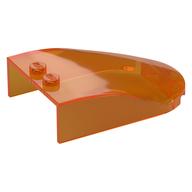 Windscreen 6 x 4 x 1 Curved (Trans-Orange)