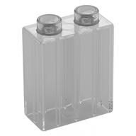 Duplo Brick 1 x 2 x 2 with Bottom Tube (Trans-Clear)
