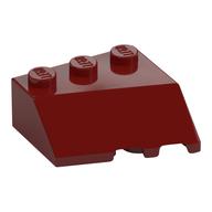Brick Wedged, Sloped 45° 3 x 3 Left (Dark Red)