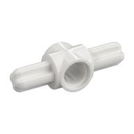 Technic Pin Connector Hub with 2 Axles (White)