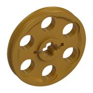 Technic Wedge Belt Wheel [aka Pulley] (Pearl Gold)