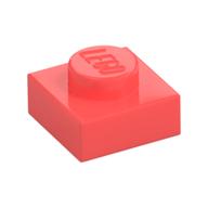 Plate 1 x 1 (Coral)