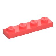 Plate 1 x 4 (Coral)