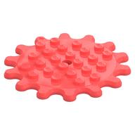 Plate Special 6 x 6 Splat Gear, 14 Teeth (Coral)