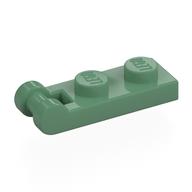 Plate Special 1 x 2 with Handle on End [Closed Ends] (Sand Green)