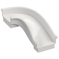Duplo Playground Slide Curved Right 90° (White)