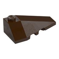 Brick Wedged, Sloped 4 x 2 Triple Right (Dark Brown)