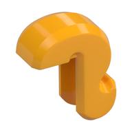 Animal Body Part, Cat Tail (Bright Light Orange)