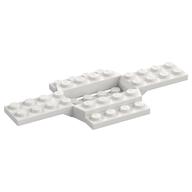 Vehicle Base 6 x 12 x 3/4 with 4 x 2 Recessed Center with Smooth Underside (White)