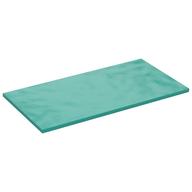 Tile 8 x 16 with Bottom Tubes (Dark Turquoise)