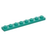Plate 1 x 8 (Dark Turquoise)