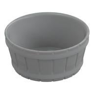 Barrel Half Large with Axle Hole (Light Bluish Gray)