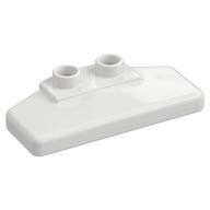 Duplo Rear Spoiler 2 x 4 x 1 / 2 [Plain] (White)
