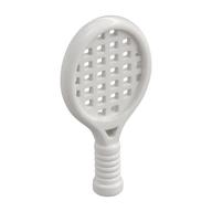 Sports Tennis Racket - Round Holes (White)