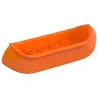 Duplo Boat / Canoe 2 x 8 (Orange)