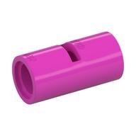 Technic Pin Connector Round [Slotted] (Dark Pink)