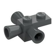 Brick Special 1 x 1 with 3 Speakers / Loudspeakers / Space Positioning Rockets (Dark Bluish Gray)