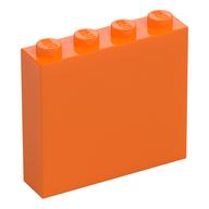 Brick 1 x 4 x 3 (Orange)