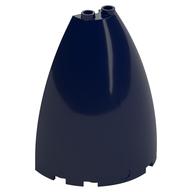 Cone Half 6 x 3 x 6 (Elliptic Paraboloid) (Dark Blue)