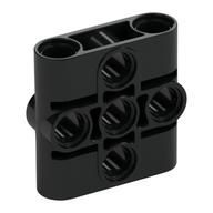 Technic Connector Beam 3 x 3 (Black)