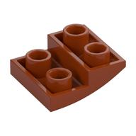 Brick Curved Inverted 2 x 2 x 2/3 (Dark Orange)