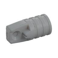 Hinge Cylinder 1 x 2 Locking with 1 Finger and Axle Hole On Ends [No Side Slots] (Light Bluish Gray)