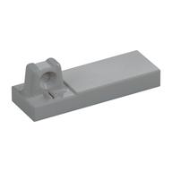 Hinge Tile 1 x 3 Locking with 1 Finger on Top with Cutout (Light Bluish Gray)