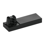 Hinge Tile 1 x 3 Locking with 1 Finger on Top with Cutout (Black)