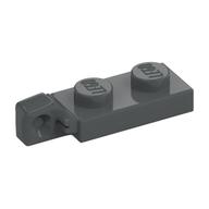 Hinge Plate 1 x 2 Locking with 1 Finger On End, without Groove (Dark Bluish Gray)