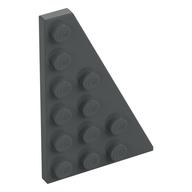 Wedge Plate 6 x 4 Right (Dark Bluish Gray)