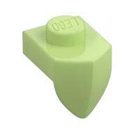 Plate Special 1 x 1 with Vertical Tooth (Yellowish Green)