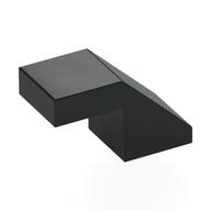 Brick Sloped 45° 2 x 1 with 2/3 Inverted Cutout and no stud (Black)