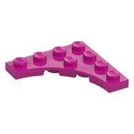 Plate Special 4 x 4 with 3 x 3 Quarter Round Cutout (Magenta)