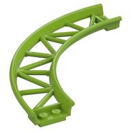 Vehicle Track, Roller Coaster, Curve (Lime)