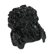 Hair Put Up with Braids (Black)