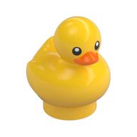 Animal, Bird, Duck / Duckling with Black Eyes, Orange Beak (Yellow)