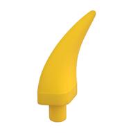 Animal Body Part, Barb / Claw / Tooth / Talon / Horn, Medium (Yellow)