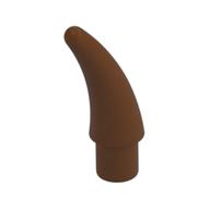 Animal Body Part, Barb / Claw / Tooth / Talon / Horn, Small (Reddish Brown)