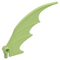 Creature Body Part, Dragon Wing 8 x 10 [Plain] (Yellowish Green)