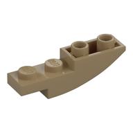 Brick Curved Inverted 4 x 1 (Dark Tan)