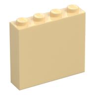 Brick 1 x 4 x 3 (Tan)