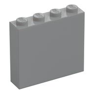 Brick 1 x 4 x 3 (Light Bluish Gray)