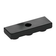 Tile Special 1 x 3 Inverted with Center Hole (Black)