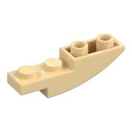 Brick Curved Inverted 4 x 1 (Tan)
