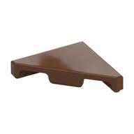 Tile 45° Cut 2 x 2 (Triangle) (Reddish Brown)