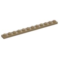 Plate 1 x 12 (Dark Tan)