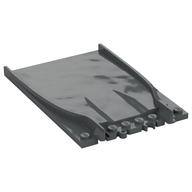 Vehicle Track, Train Rail Ramp 8 x 12 (Dark Bluish Gray)