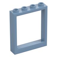 Door Frame 1 x 4 x 4, no Holes (Sand Blue)