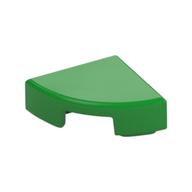 Tile Round 1 x 1 Quarter (Bright Green)
